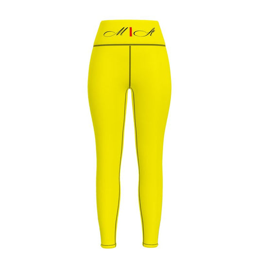 M/A Logo YLW Sports Leggings