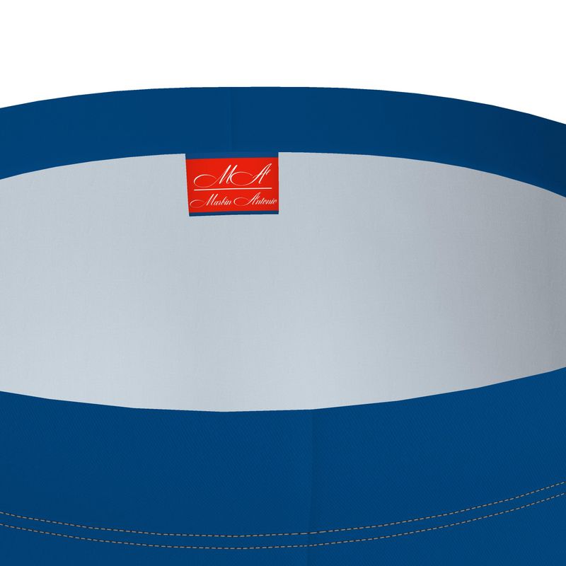 Women's M/A side logo leggings BLU