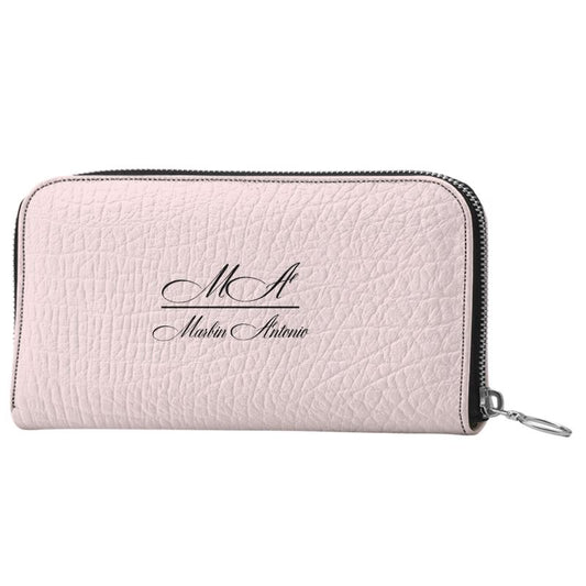 P.A.B. Leather Zip Purse