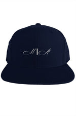 Load image into Gallery viewer, M/A Nvy premium snapback
