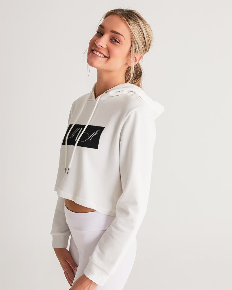 M\A Logo Women's Cropped Hoodie