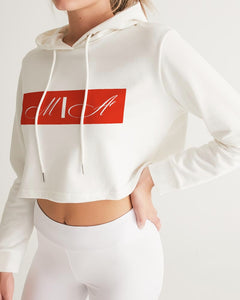 M\A Logo Women's Cropped Hoodie