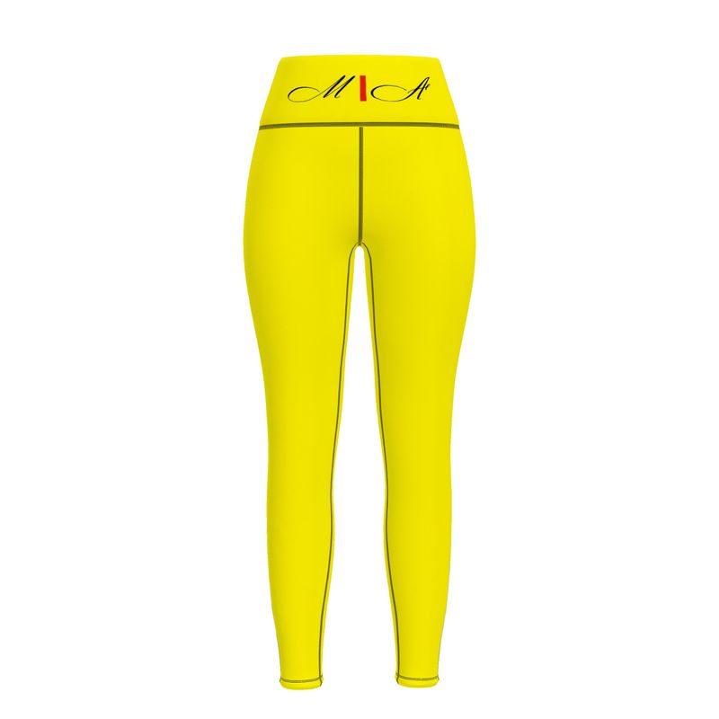 M/A Logo YLW Sports Leggings