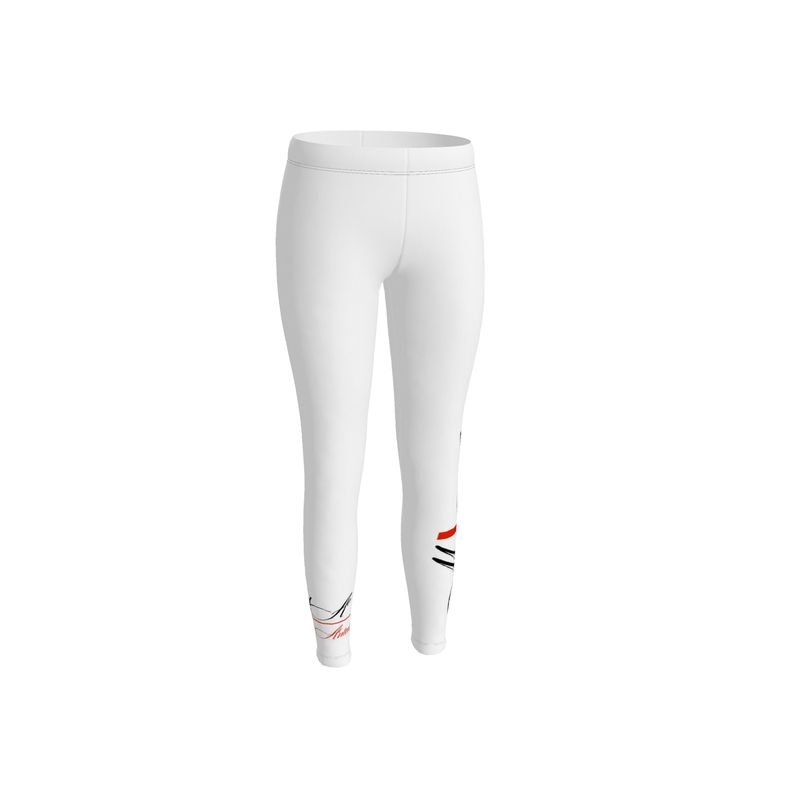 Women's M/A side logo leggings WHTE