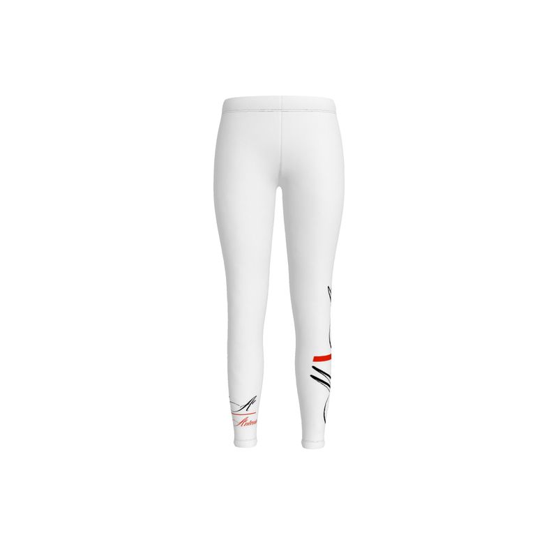 Women's M/A side logo leggings WHTE