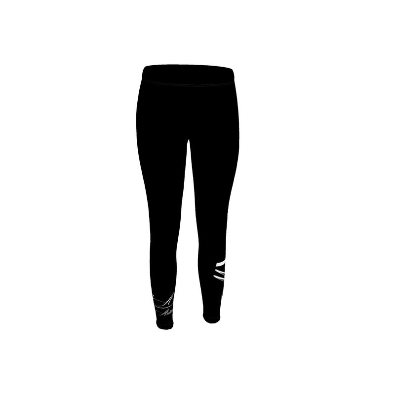 Women's M/A side logo leggings BLK