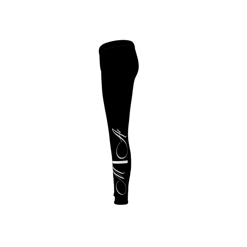 Women's M/A side logo leggings BLK