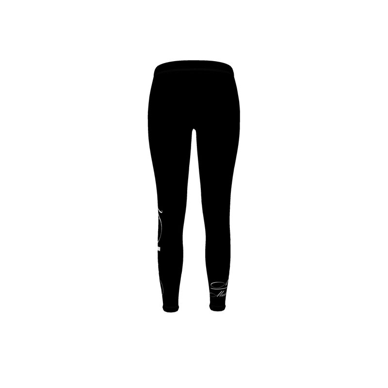 Women's M/A side logo leggings BLK