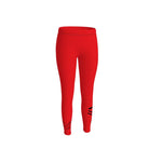 Load image into Gallery viewer, Women&#39;s M/A side logo leggings RED
