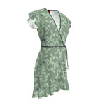 Load image into Gallery viewer, Hearts &amp; Ornaments Green Tea Dress
