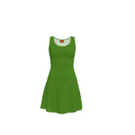 Load image into Gallery viewer, Lemon Lime Skater Dress
