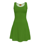 Load image into Gallery viewer, Lemon Lime Skater Dress
