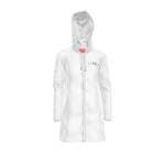 Load image into Gallery viewer, WHTE Hooded Rain Jacket
