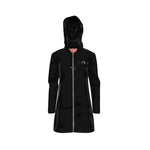 Load image into Gallery viewer, BLK Hooded Rain Jacket
