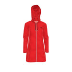 Load image into Gallery viewer, RED Hooded Rain Jacket
