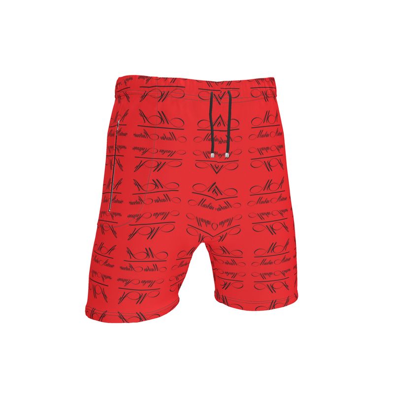 Men's RED Sweat Shorts