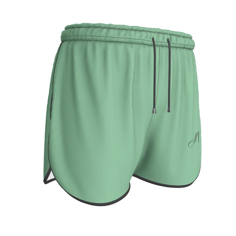 Women's Mint GRN Running Shorts