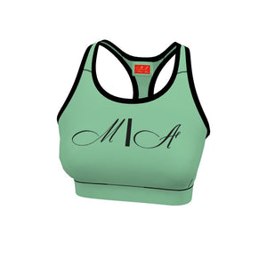 Women's Mint GRN Sports Bra