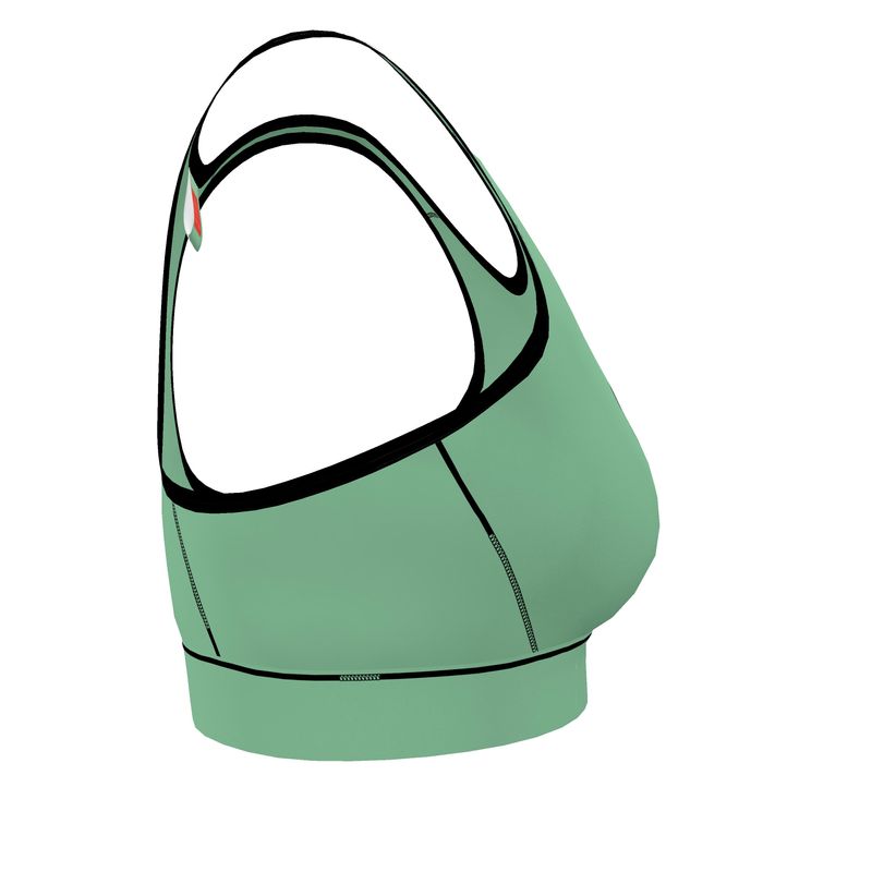 Women's Mint GRN Sports Bra