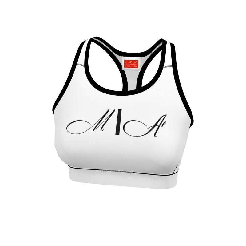 Women's WHTE Sports Bra