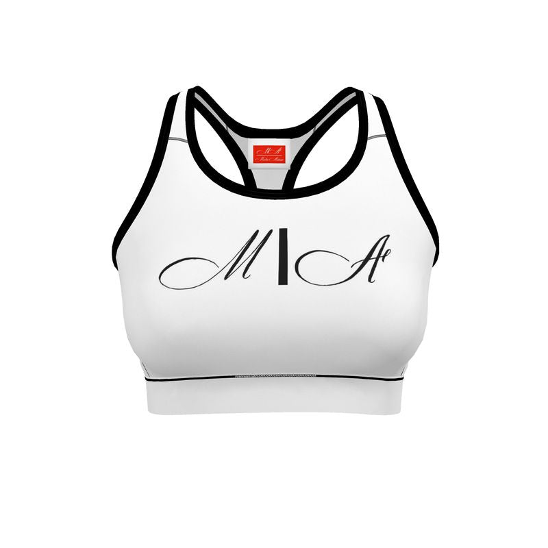 Women's WHTE Sports Bra