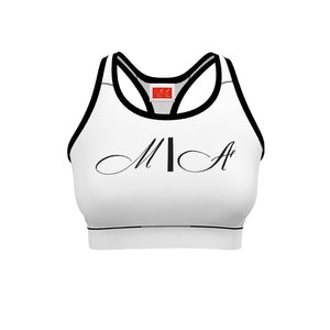 Women's WHTE Sports Bra