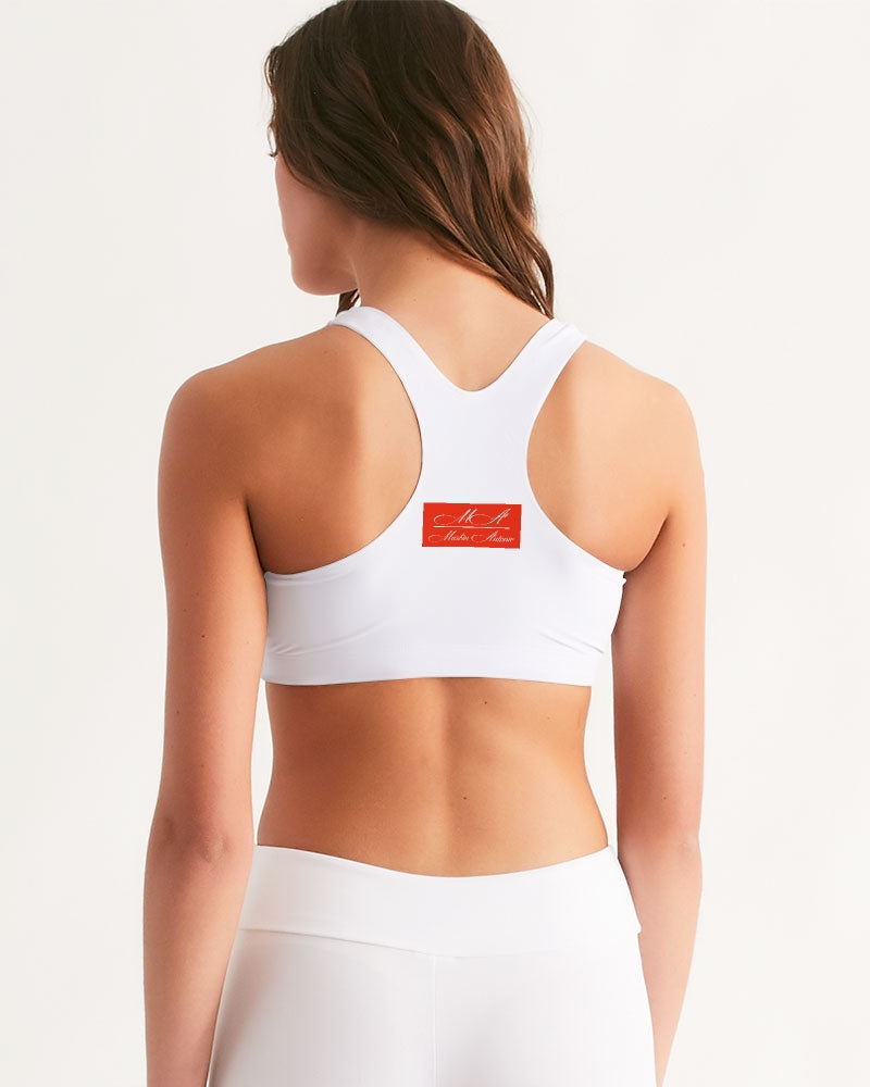 M/A logo Women's Seamless Sports Bra