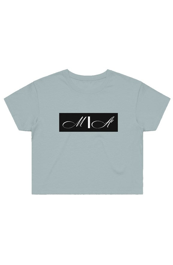 M\A Logo Street Crop Tee