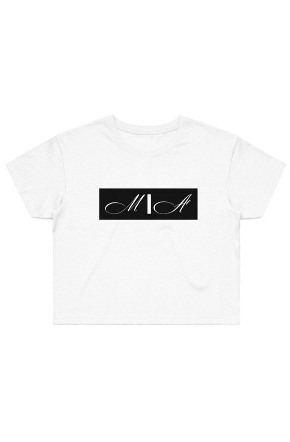 M\A Logo Street Crop Tee