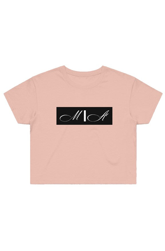 M\A Logo Street Crop Tee