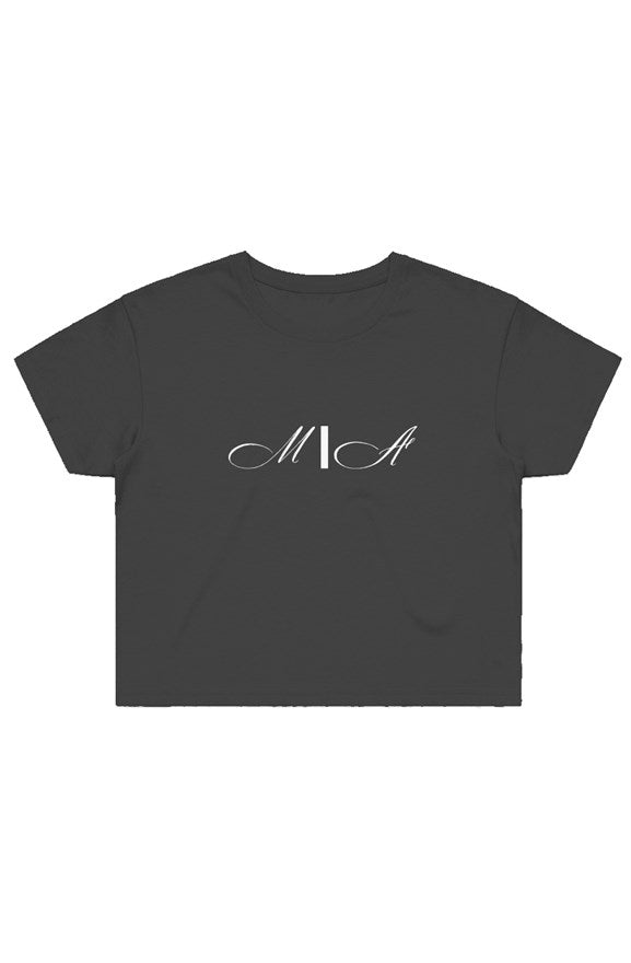 M\A Logo Street Crop Tee