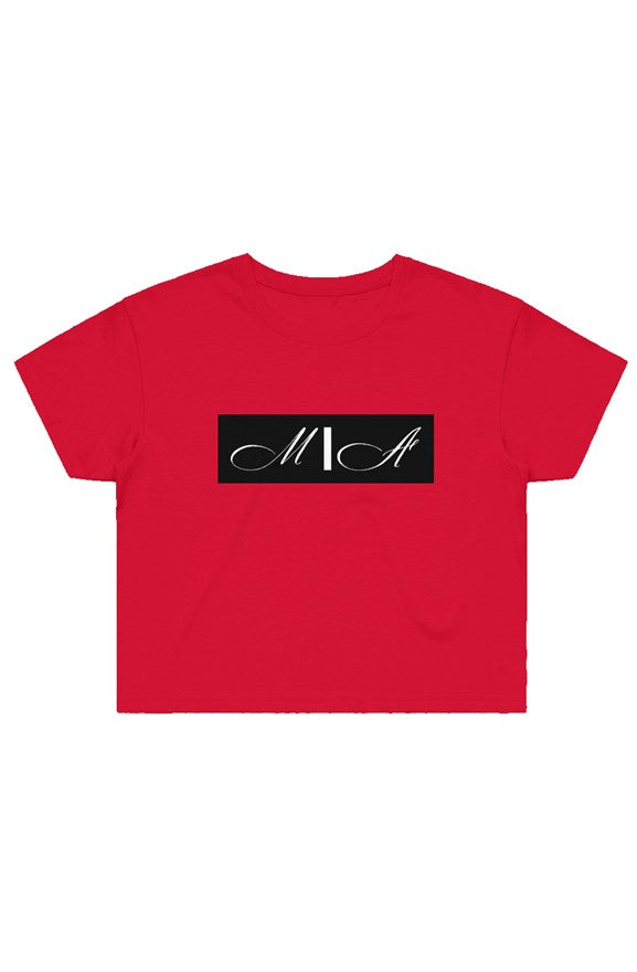 M\A Logo Street Crop Tee