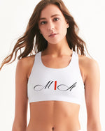 Load image into Gallery viewer, M/A logo Women&#39;s Seamless Sports Bra
