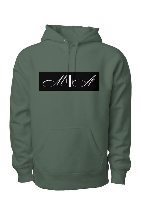 M\A Logo Premium Heavyweight Cross Grain Hoodie