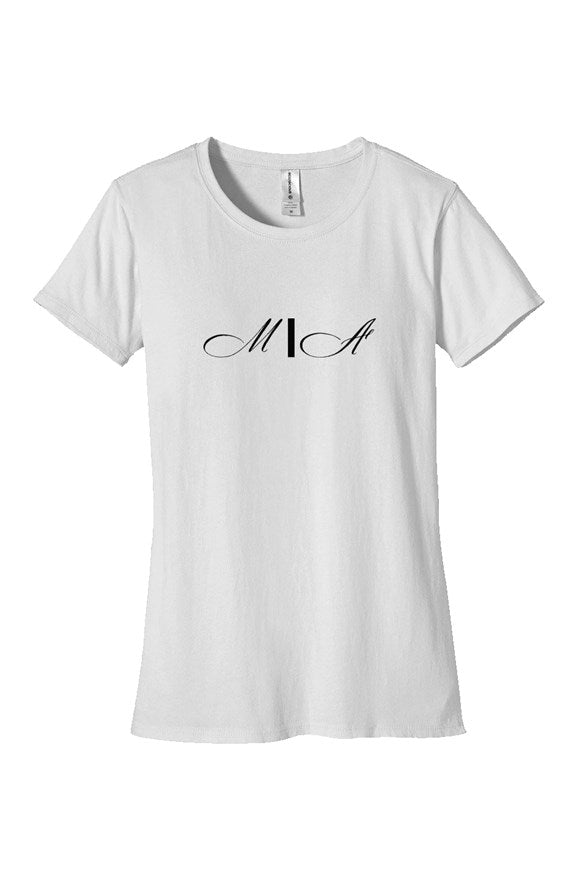 M\A Logo Womens Classic T Shirt