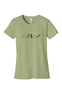 M\A Logo Womens Classic T Shirt