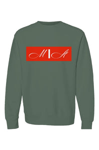 M\A Red Label Premium Cross Grain Crewneck