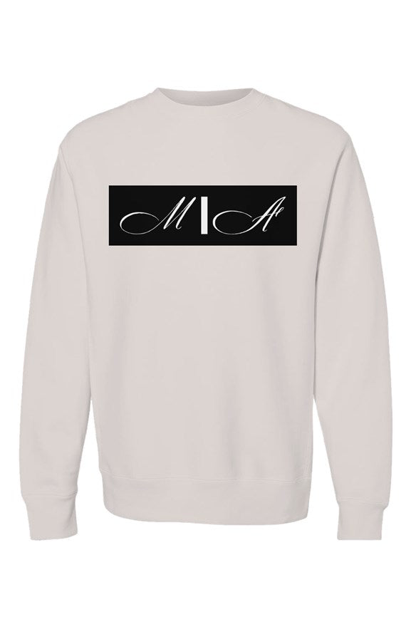 M\A Blk Label Premium Cross Grain Crewneck