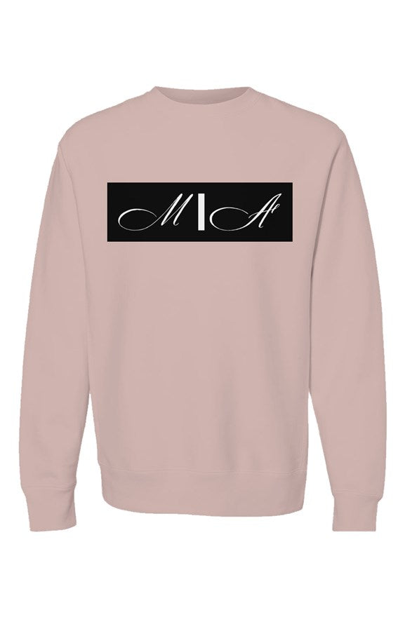 M\A Blk Label Premium Cross Grain Crewneck