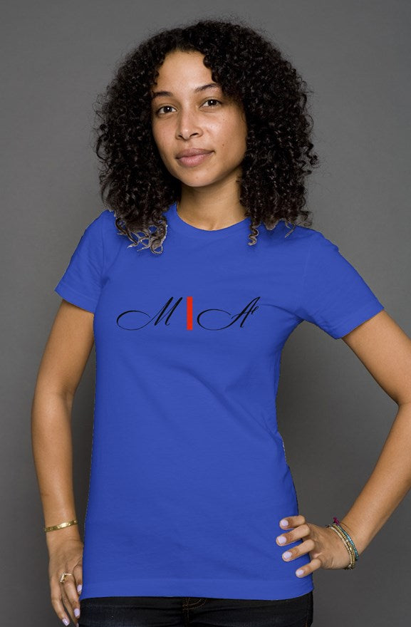 M\A Logo womens t shirt