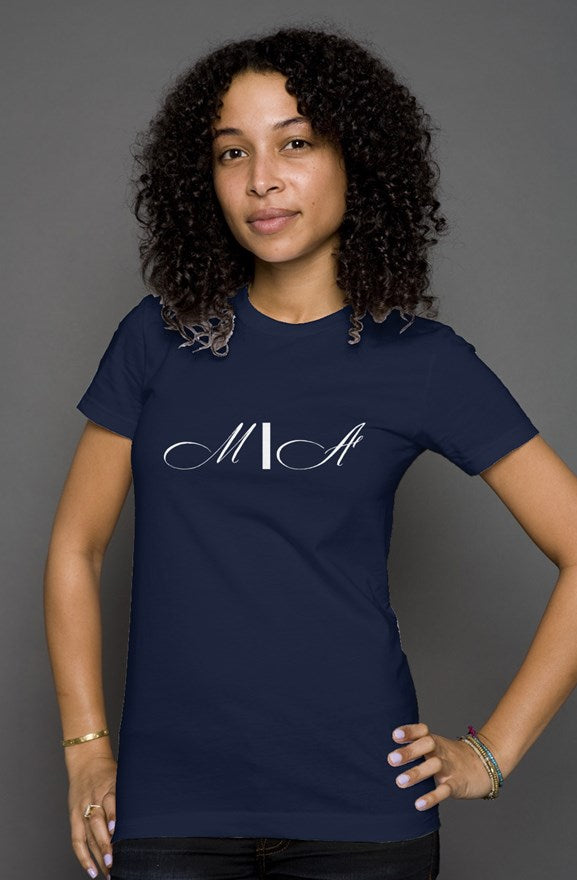 M\A Logo womens t shirt