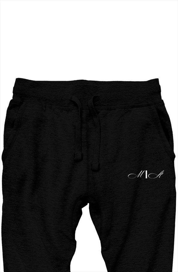 M\A Logo premium joggers