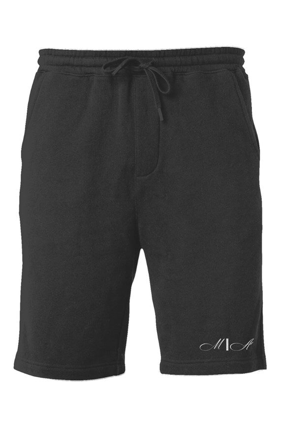 M\A Logo Midweight Fleece Shorts