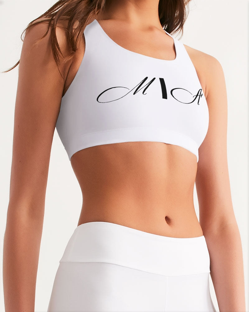 M\A Logo Women's Seamless Sports Bra