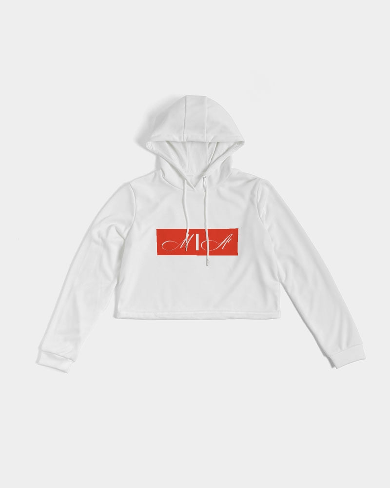 M\A Logo Women's Cropped Hoodie