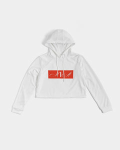 M\A Logo Women's Cropped Hoodie