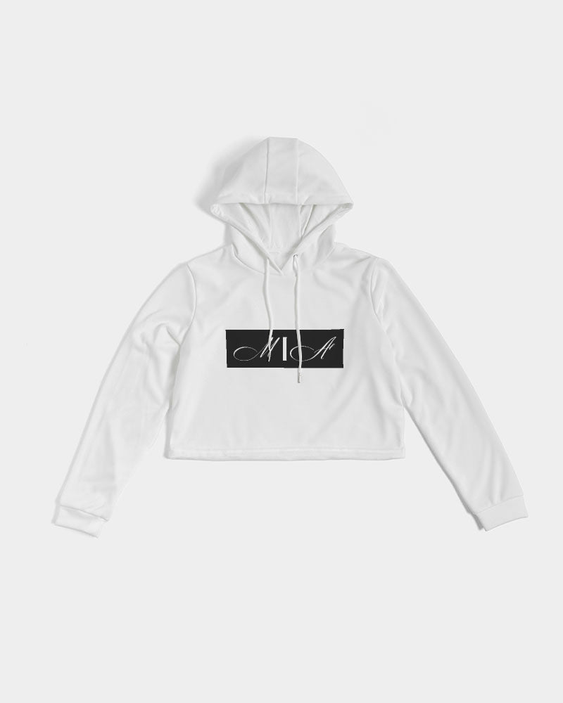 M\A Logo Women's Cropped Hoodie