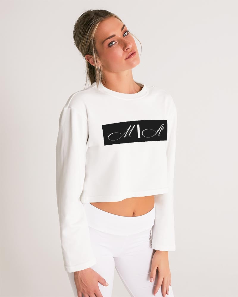 M\A Logo Women's Cropped Sweatshirt