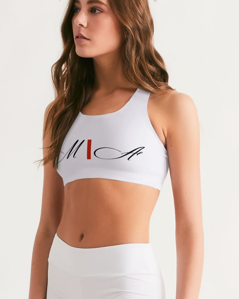 M/A logo Women's Seamless Sports Bra