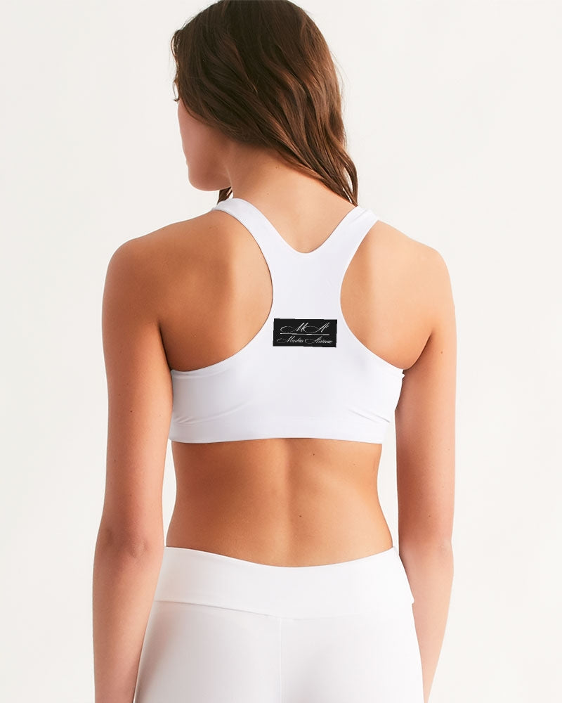 M\A Logo Women's Seamless Sports Bra